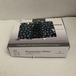 Wasserstein Chime for Google Nest Doorbell (Wired, 2nd Gen) - White